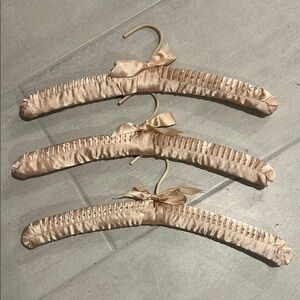Satin Padded Hangers with Bows